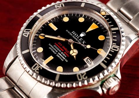 vintage rolex double red sea dweller|Rolex 1665 double red mk4.